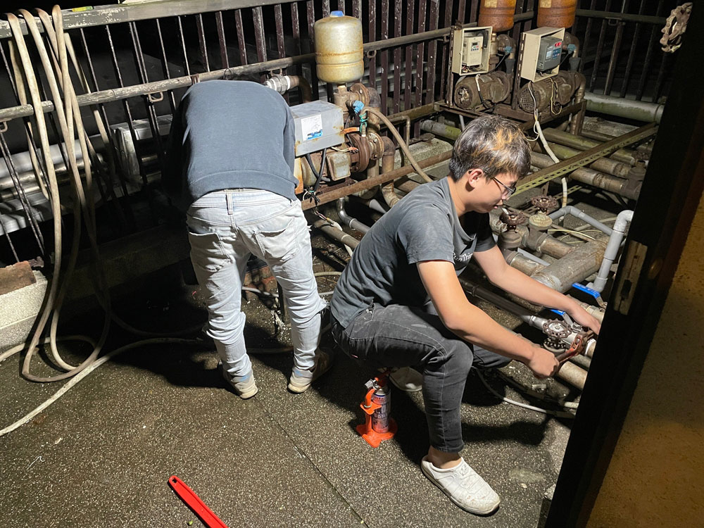 水塔改管工程10