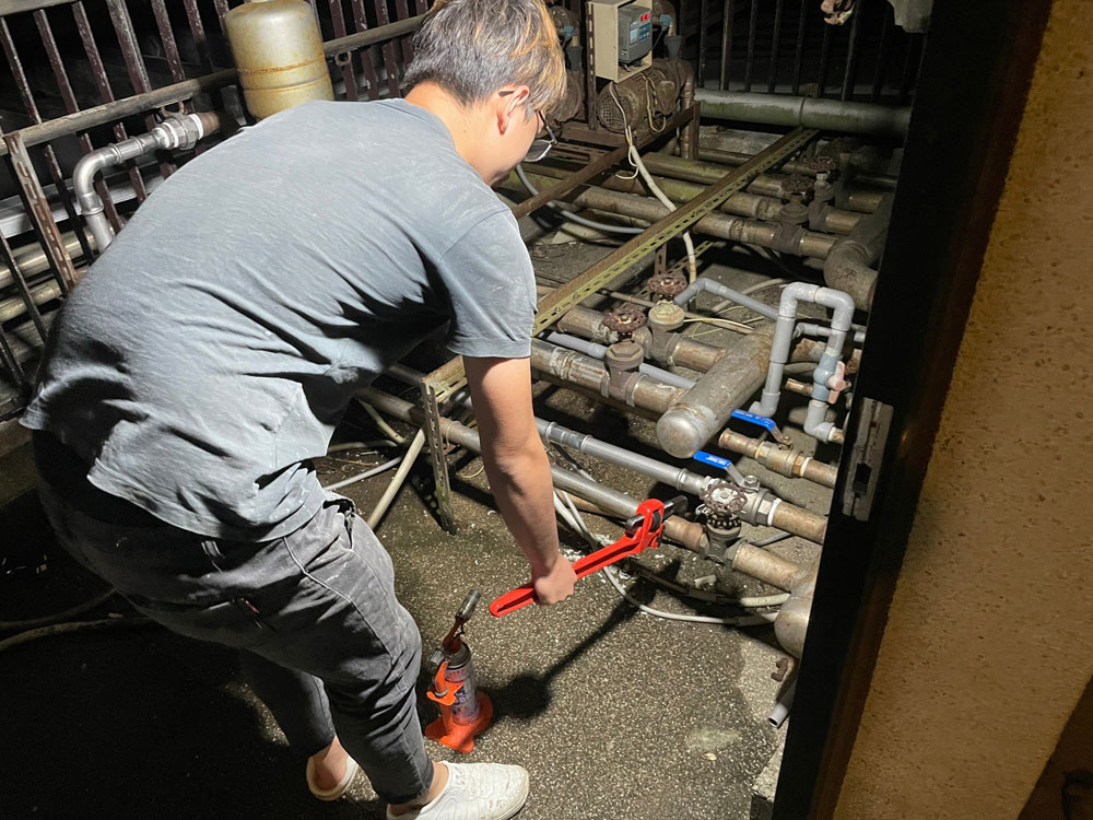 水塔改管工程11