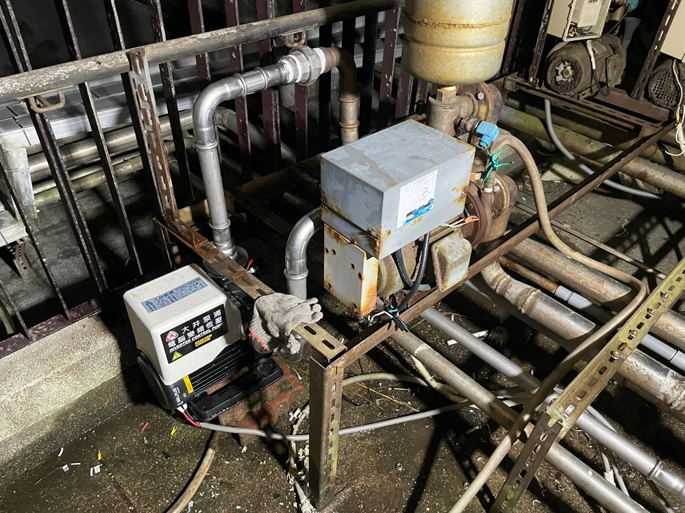 水塔改管工程12