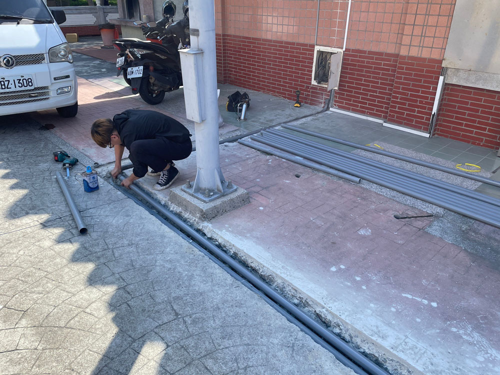 戶外配管工程19