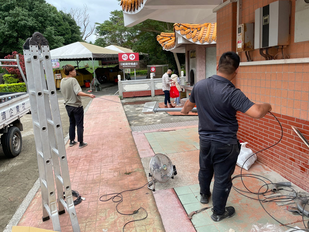 戶外配管工程06