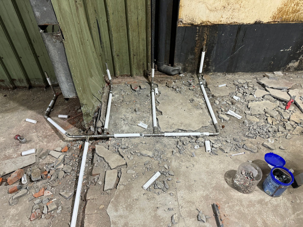 排水管路、水溝、油水分離槽工程16