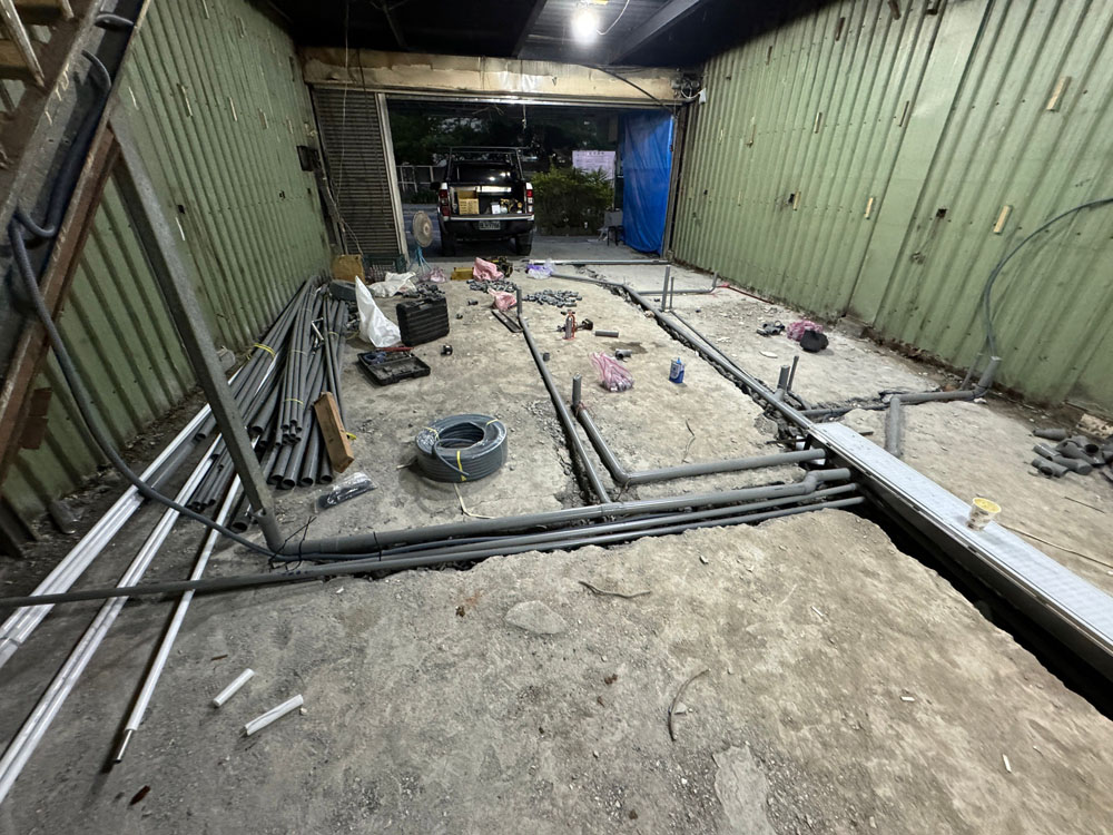 排水管路、水溝、油水分離槽工程05