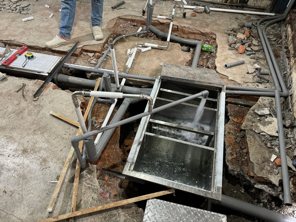 排水管路、水溝、油水分離槽工程07