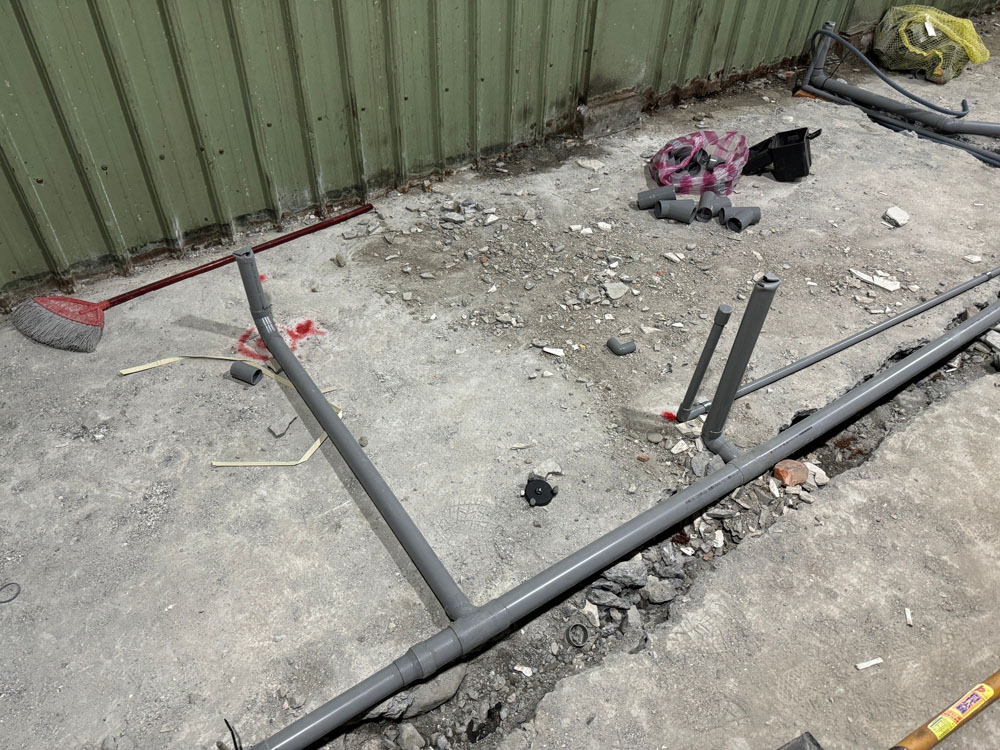 排水管路、水溝、油水分離槽工程08